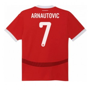Fotbalové Dres Rakousko Marko Arnautovic #7 Domácí Oblečení ME 2024 Krátký Rukáv